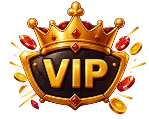 Gouden VIP-badge van de loyaliteitsclub van BunsBet Casino